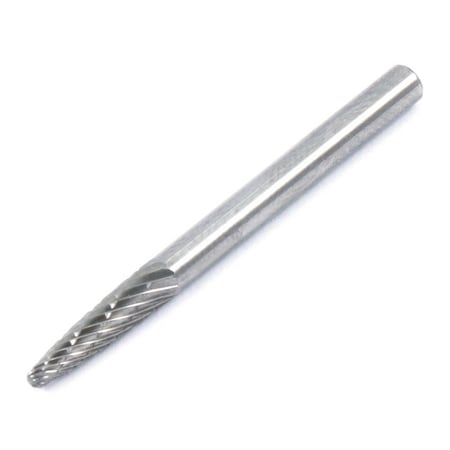 Forney Tungsten Carbide Burr, 1/8 in Taper Shaped SF-42 60136
